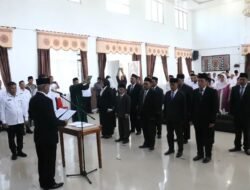 Wabup Armia Lantik Pengurus MPD Bener Meriah 2025–2030: Sebagai Berikut Susunannya