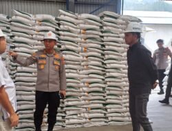Kapolres Aceh Tengah Lakukan Koordinasi dan Monitoring Stok Beras Subsidi dan SPHP di Perum Bulog Takengon