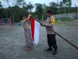 Tak Hanya Patroli, Polisi Ajak Warga Sambut HUT RI dengan Aksi Nyata Cinta Tanah Air