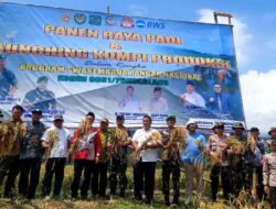 Panen Raya Padi dan Launching Kompi Produksi Kodim 0601/Pandeglang Dukung Swasembada Pangan Nasional