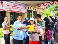Pemerintah Kecamatan Tambun Utara Salurkan 7 Ton Beras Dalam Rangka Gerakan Pangan Murah Memperingati HUT RI ke-80