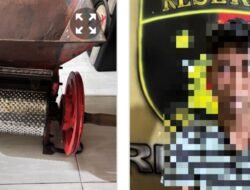 Polisi Amankan Pencuri Mesin Giling Kopi Di Takengon,Satu Rekannya Masih Buronan