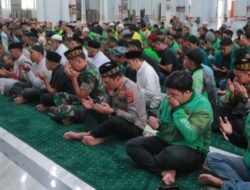 Kapolda Aceh Salat Gaib, Zikir, dan Doa Bersama Sahabat Ojol.