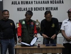 Rutan Bener Meriah Jalin Kerja Sama Strategis dengan BPBD Bener Meriah dalam Mitigasi Bencana