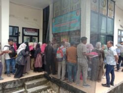 Membludak! Ratusan Honorer Subulussalam Antre SKCK untuk Pemberkasan PPPK