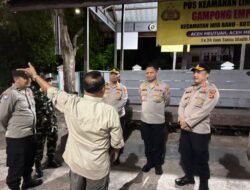 Dirbinmas Polda Aceh Cek Pos Satkamling, Pastikan Situasi Kondusif Hingga ke Desa