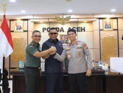 Kapolda Aceh, Pangdam IM, dan Kajati Sepakat Perkuat Sinergi Jaga Kamtibmas