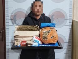 Polisi Gerebek Rumah Warga di Pintu Rime Gayo, Temukan 3 Kg Ganja Siap Edar