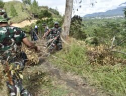 Sinergi TNI dan Warga Buka Akses Jalan Baru, Wujud Nyata TMMD ke-126 di Bener Meriah