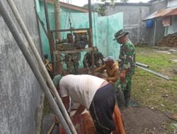 Gotong Royong TNI dan Warga Warnai TMMD ke-126 di Aceh Tengah