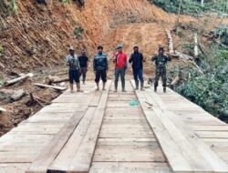 TMMD ke-126 Kodim 0106 Aceh Tengah Genjot Pembangunan Jembatan di Linge