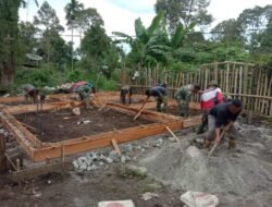 TMMD ke-126 Kodim 0106/Aceh Tengah Mulai Bangun RTLH Warga Roteh