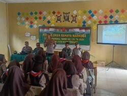 Polsek Linge Beri Narkoba di Lokasi TMMD Aceh Tengah