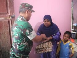 Ibu Kasnawati Terharu Rumahnya Dikunjungi Tim Wasev TMMD ke-126 di Aceh Tengah