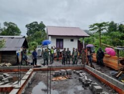 Tim Wasev Mabes TNI Tinjau Langsung Pelaksanaan TMMD ke-126 di Aceh Tengah