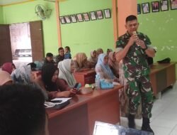 Wujud Kepedulian TNI, Satgas TMMD Gelar Penyuluhan Kesehatan di Linge