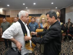 Wagub Aceh Sambut Kedatangan Duta Besar Bahrain di Bandara Sultan Iskandar Muda