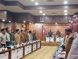 Wagub Aceh Pimpin Rapat Koordinasi Penanggulangan Bencana se-Aceh 2025