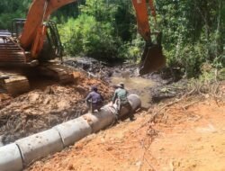 TMMD Buka Jalan Harapan: Gorong-Gorong Baru di Kute Keramil Siap Dongkrak Ekonomi Warga