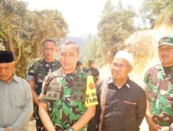 Tim Wasev Mabes TNI Tinjau TMMD ke-126 di Bener Meriah, Pastikan Program Berjalan Optimal