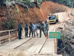 Pembangunan Jembatan TMMD ke-126 di Kute Keramil Hampir Rampung, Capai 80 Persen