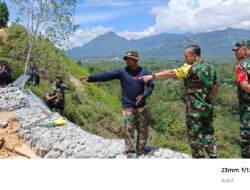 TMMD Bener Meriah Dapat Pengawasan Ketat dari Mabes TNI, Pembangunan Capai 80 Persen