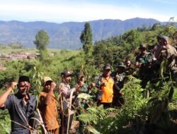 TMMD Ke-126 Kodim 0106 Aceh Tengah Ajak Warga Hijaukan Kembali Hutan Desa Nosar