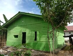 Satgas TMMD dan Warga, RTLH di Roteh Hampir Rampung