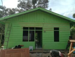 RTLH TMMD Milik Kasnawati di Desa Roteh Capai 90 Persen