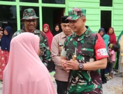 Dandim 0106/Aceh Tengah Serahkan Kunci RTLH Kepada Ibu Kasmawati di Desa Roteh