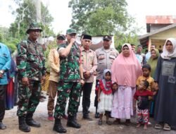 Program TMMD ke-126 Wujud Nyata Kepedulian TNI, Dandim Serahkan Rumah Baru untuk Warga Kurang Mampu
