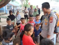 Kapolres Aceh Tengah Jangkau Pengungsi Bintang Pepara