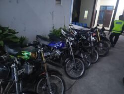 Balap Liar Diresahkan Warga, Polres Aceh Tengah Amankan 6 Motor