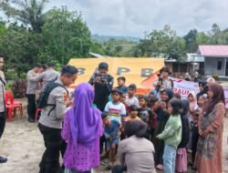 Senyum Anak Setie Bangkit di Tengah Luka Bencana, Trauma Healing Polri Hadirkan Harapan Baru
