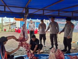 Tradisi Meugang Polres Subulussalam: Bagikan Daging bagi Jajaran dan Warga Sekitar