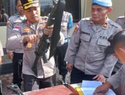 Kapolres Bener Meriah Periksa Senpi Personel, Pastikan Sesuai Prosedur