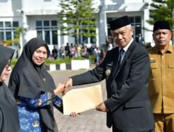 Wabup Ir. H. Armia Melantik 784 PPPK PW Dilingkungan Pemkab Bener Meriah.