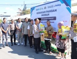 Polres Aceh Tengah Gelar Gerakan Pangan Murah, Bantu Stabilkan Harga Bahan Pokok