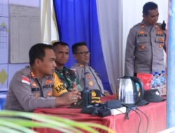 AKBP Aris Cai Dwi Susanto  Cek Pos Pam, Arus Lebaran Bener Meriah Tetap Lancar