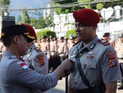 Kapolres Aceh Tengah Pimpin Sertijab Kasat Reskrim, Dorong Kinerja Lebih Profesional