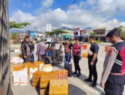 Patroli Lebaran, Samapta Polres Aceh Tengah Jaga Keamanan