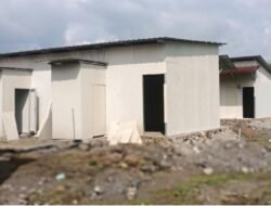 “Tak Ada Air Bersih”LSM Pukes Desak Evaluasi Huntara Kute Kering