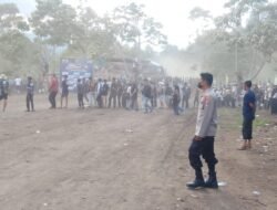 Polres Aceh Tengah Amankan Pembukaan Kejuaraan Grasstrack di Ketol, Ratusan Penonton Hadir