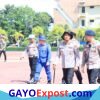 Polda Aceh Simulasikan Sispamkota, Tegaskan Pelayanan Humanis Jelang May Day 2026