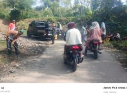 Jalan Penghubung Antar Daerah Dibiarkan Rusak: Warga 4 Desa di Kute Panang Terpaksa Swadaya Perbaiki Akses Vital