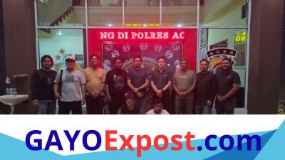 Satreskrim Polres Aceh Tengah Bekuk Dua Buronan Kasus Curas Maut Pekanbaru