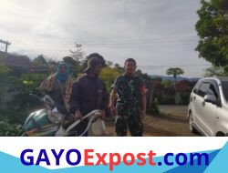 Babinsa Koramil 06/Jagong Pererat Kedekatan dengan Warga Melalui Komsos