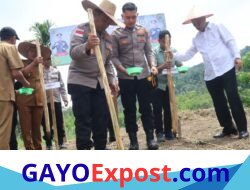 Polres Bener Meriah Dukung Swasembada Pangan Melalui Penanaman Jagung Kuartal II