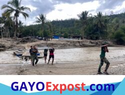 Pembangunan Jembatan Perintis di Reje Payung Capai 31,62 Persen, Kodim 0106/Aceh Tengah Terus Kebut Pekerjaan