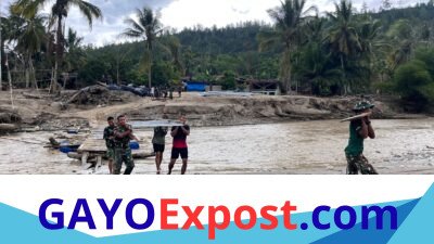 Pembangunan Jembatan Perintis di Reje Payung Capai 31,62 Persen, Kodim 0106/Aceh Tengah Terus Kebut Pekerjaan